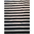 Knitted Yarn dyed stripe Spandex Ponti roma fabric